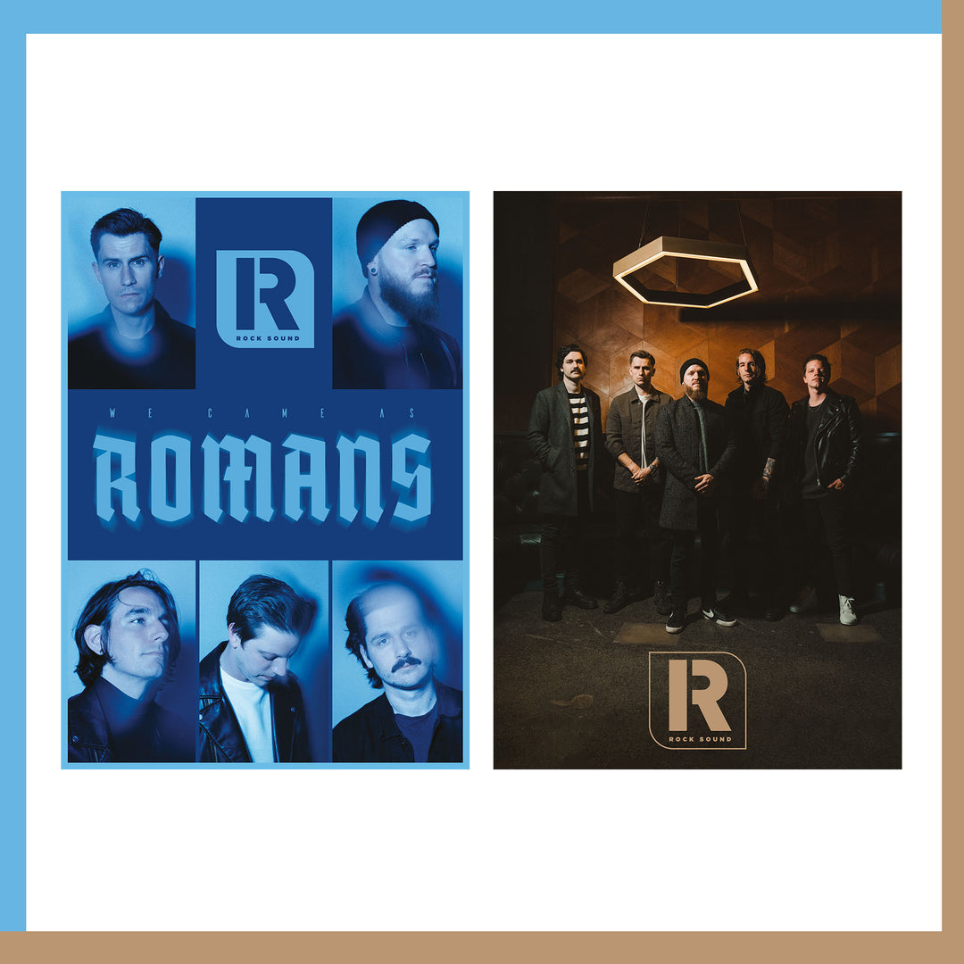 On the cover of Rock Sound