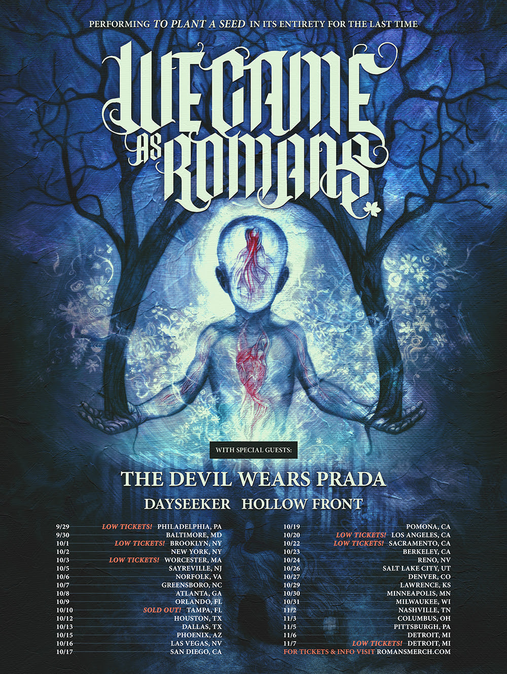 To Plant A Seed Anniversary Tour 2021