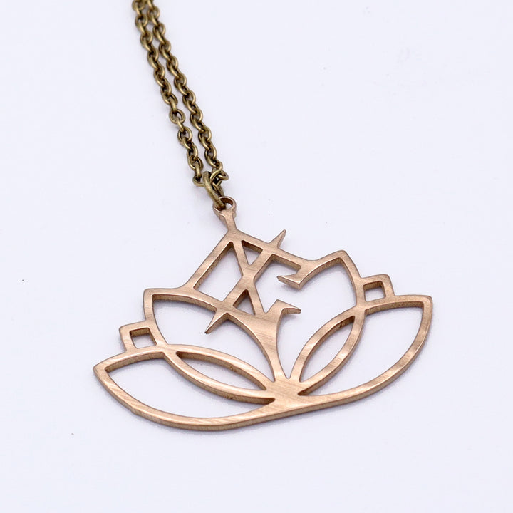 Full Circle x WCAR Reclaimed Cymbal Necklace Collab - Darkbloom