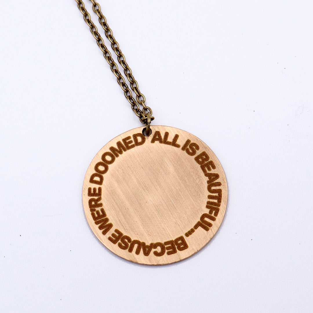 Full Circle x WCAR Reclaimed Cymbal Necklace Collab - All Is Beautiful