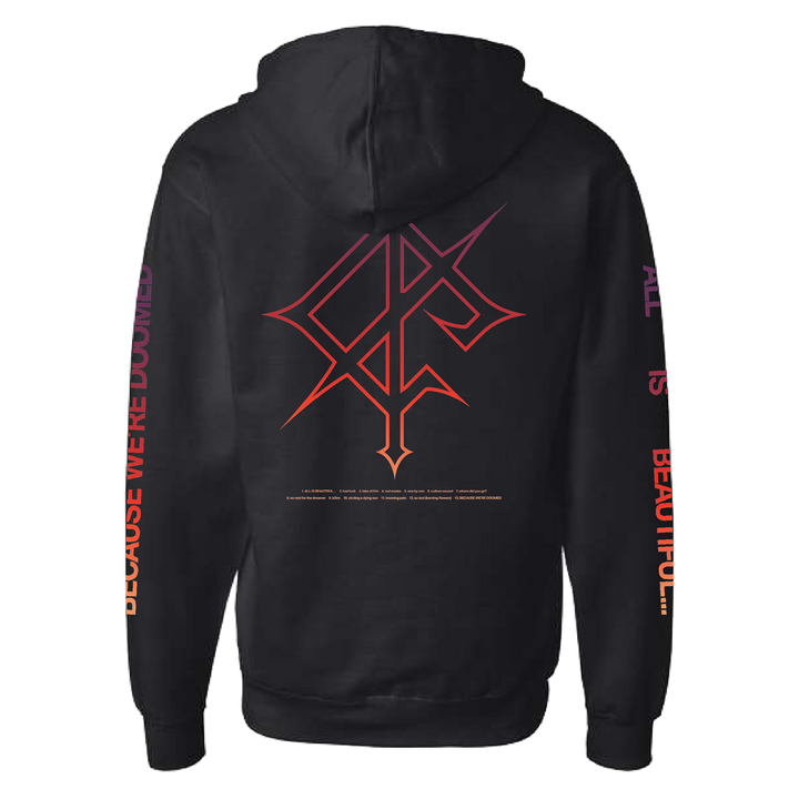 Branded Album Zip Up Hoodie