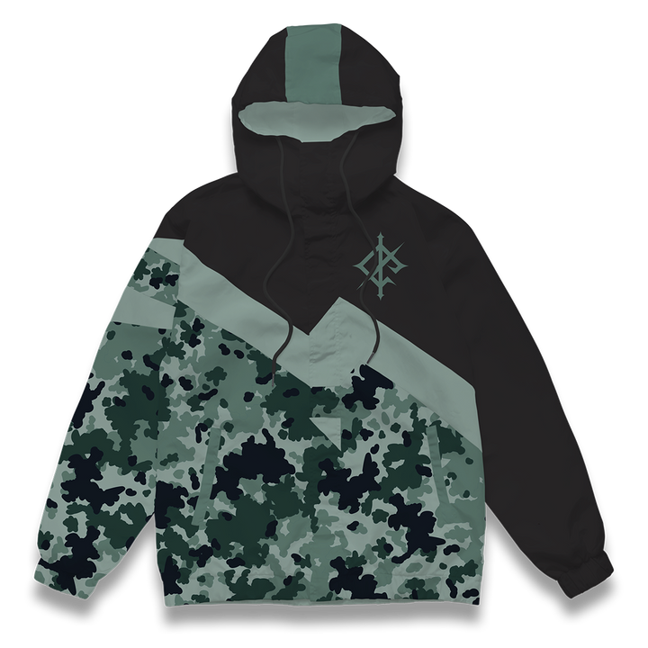 Camo Windbreaker